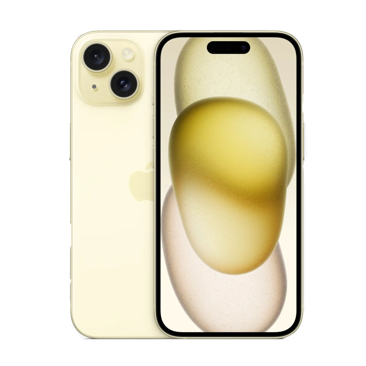 iphone 15 yellow 